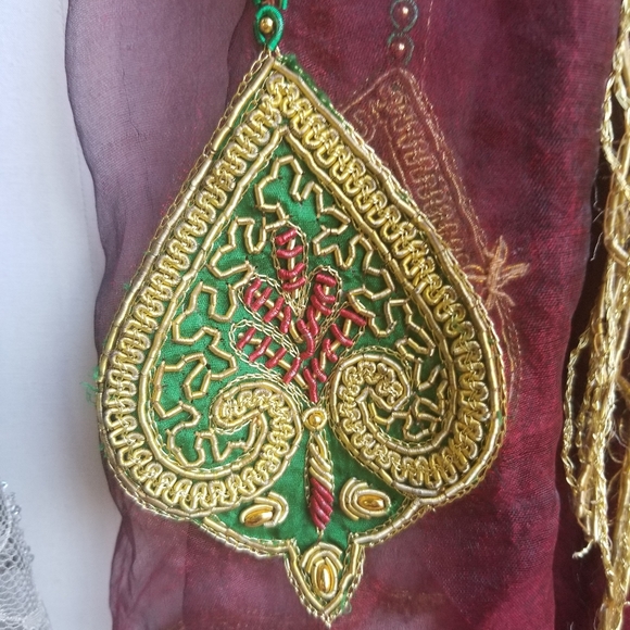 Indian inspired boho scarf - Picture 4 of 5